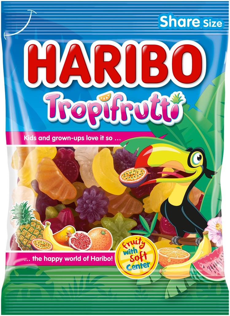 HARIBO Tropifrutti 275 g karkkipussi