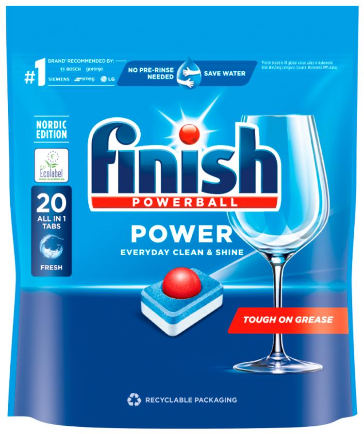 Finish Power All-in-1 konetiskitabletti 20kpl