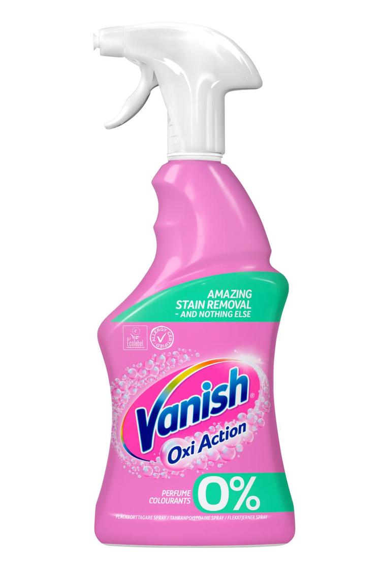 Vanish Esikäsittelysuihke 0% tahranpoistoon 700ml