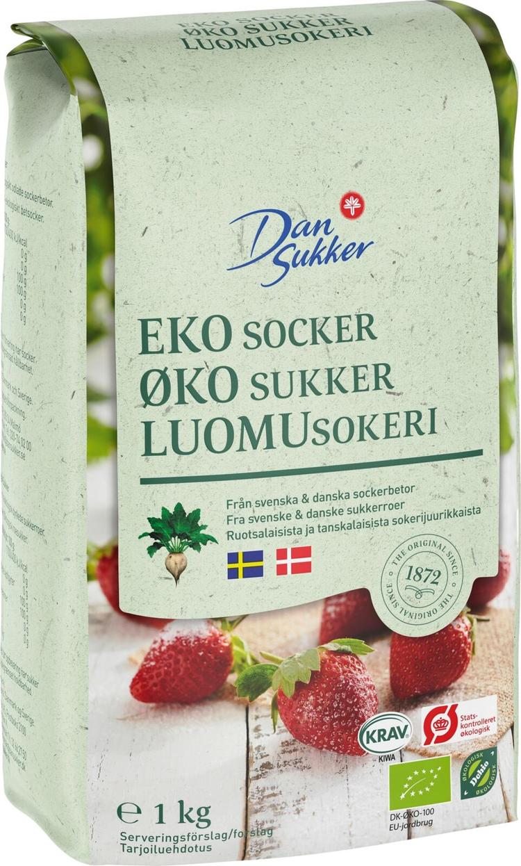 Dansukker Luomusokeri 1kg