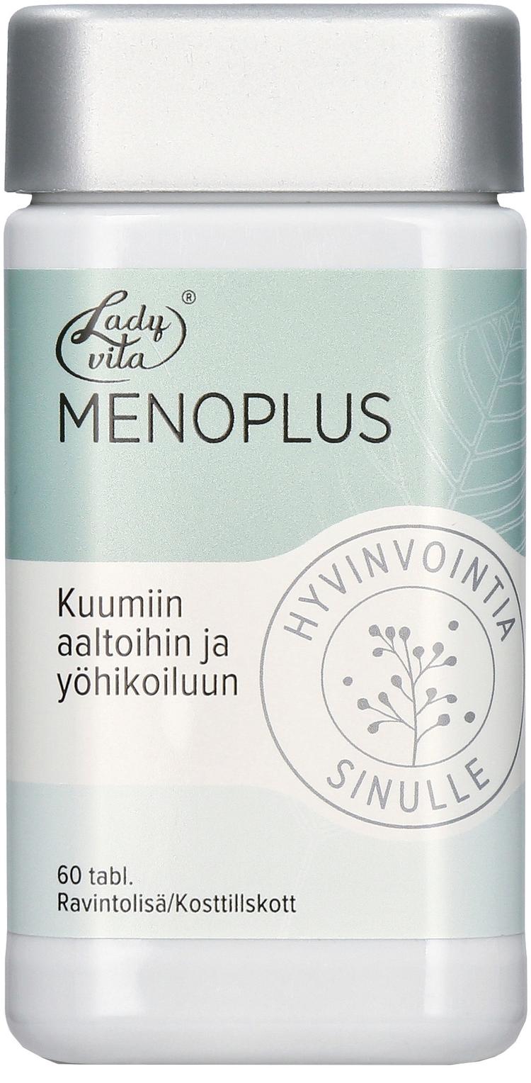 Ladyvita Menoplus ravintolisä Puna-apila-humala-vitamiinitabletti 60 tabl