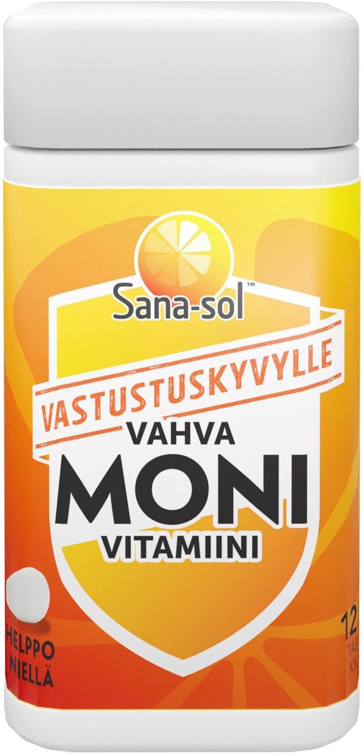 Sana-sol vahva monivitamiini ravintolisä 120 tabl / 104 g