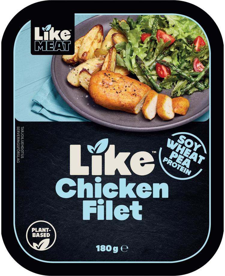 LikeMeat Like Chicken Fillet 180g kasvipohjainen filee-tyylinen pala