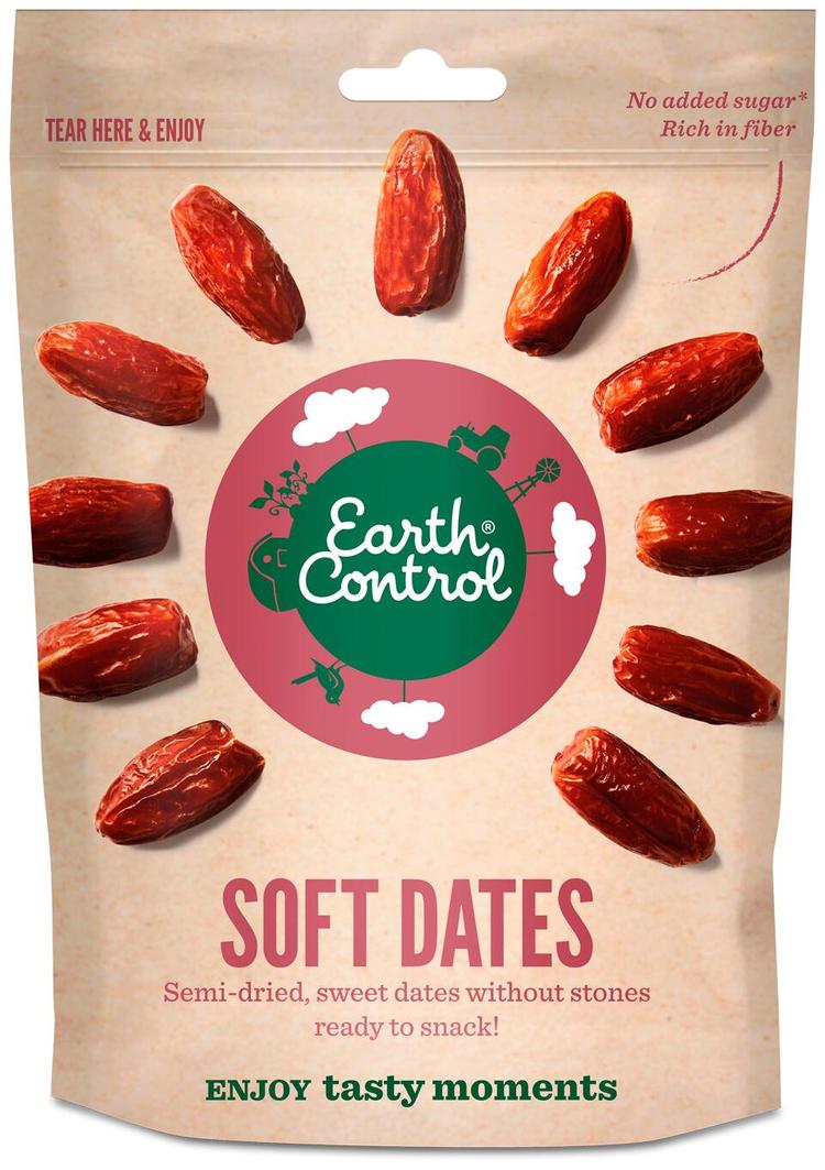 Earth Control Soft Dates 250g