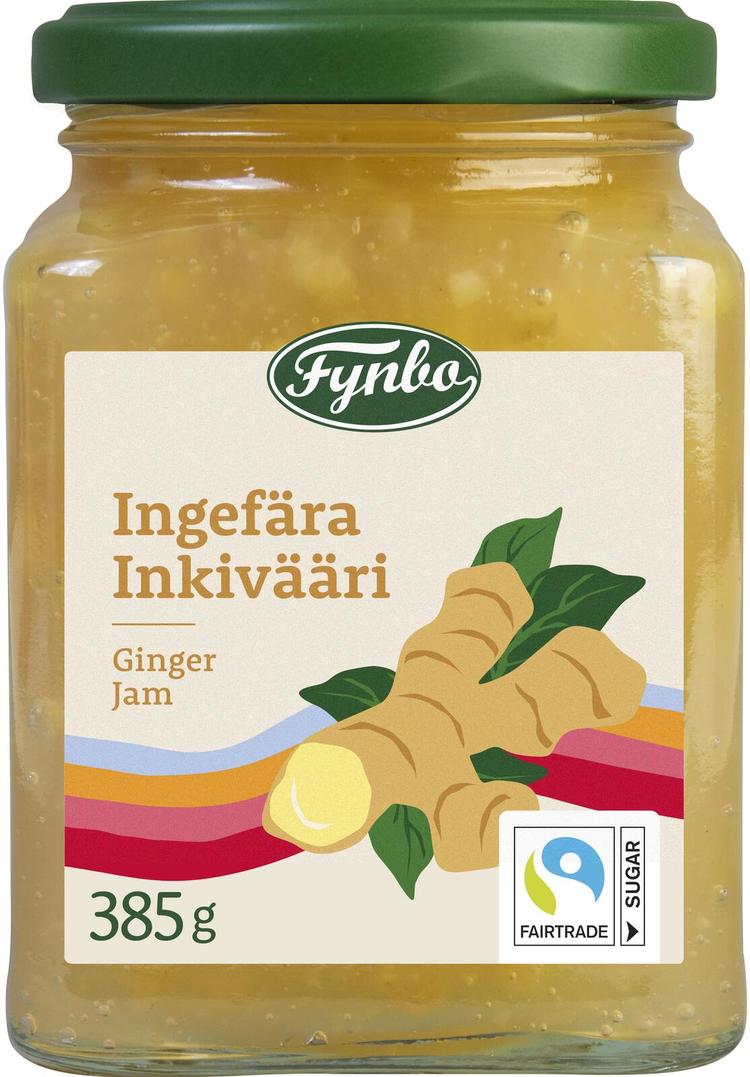 Fynbo inkiväärihillo 385g