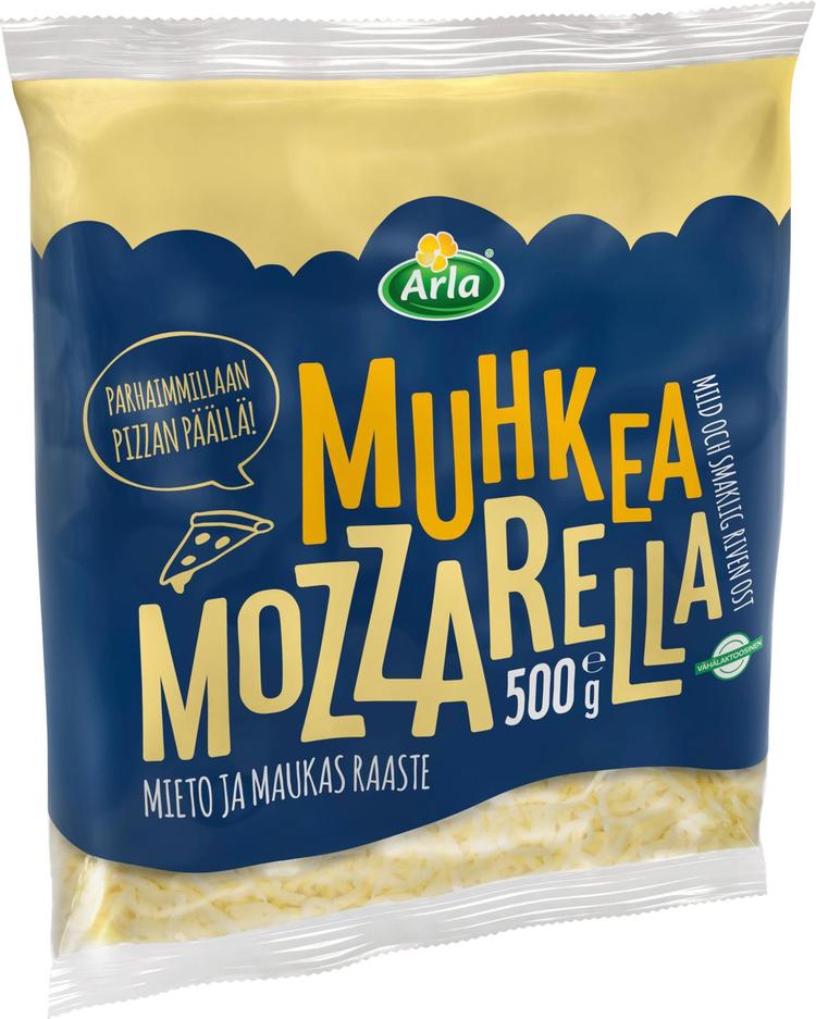 Arla Muhkea 500 g Mozzarella raaste