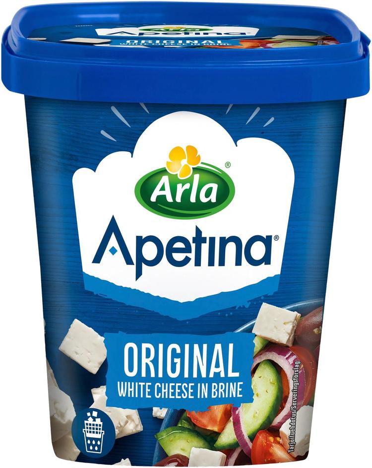 Apetina Original 410/200g välimerelliset juustokuutiot suolaliemessä