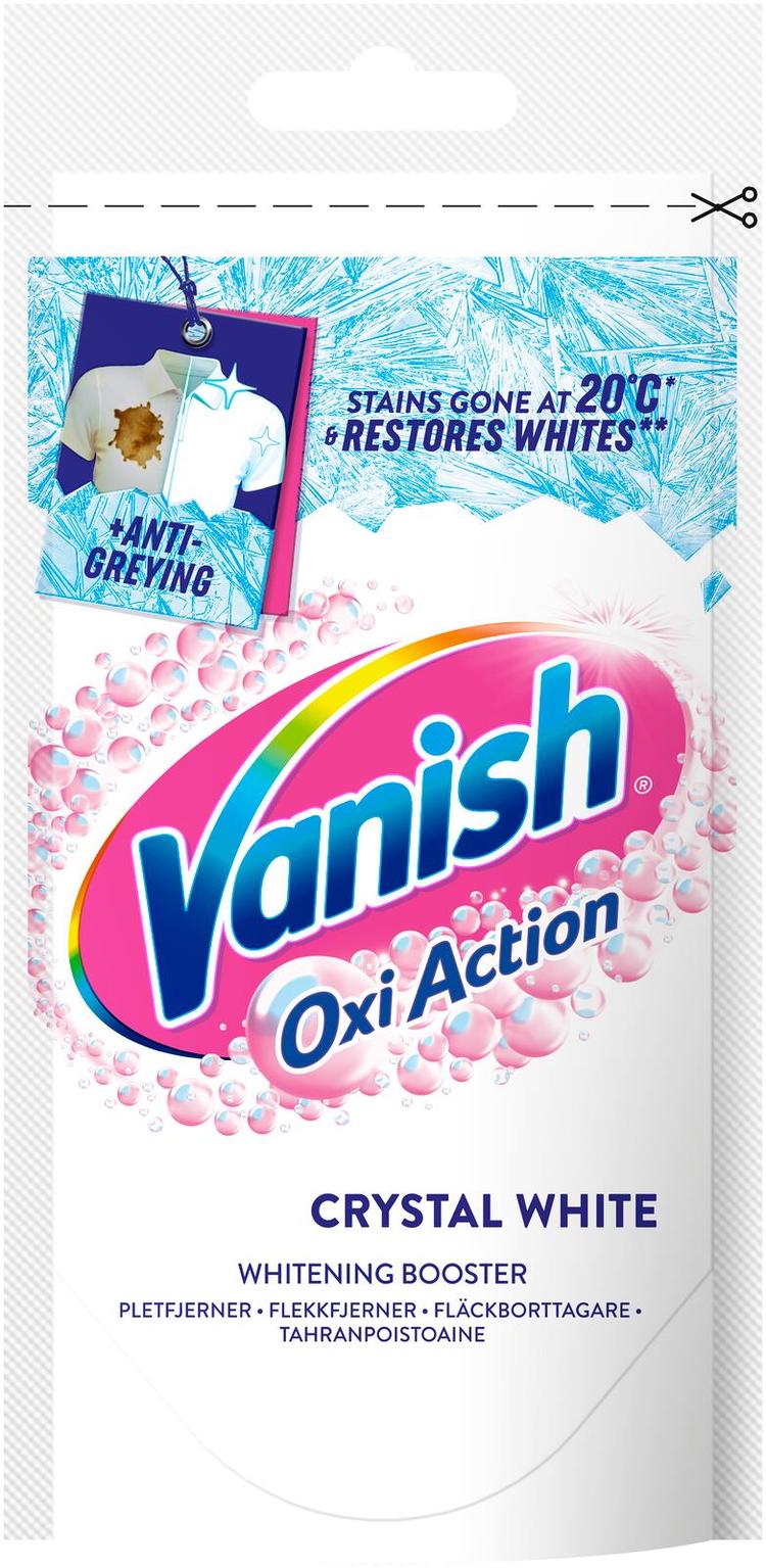 Vanish Crystal White Tahranpoistojauhe 90g