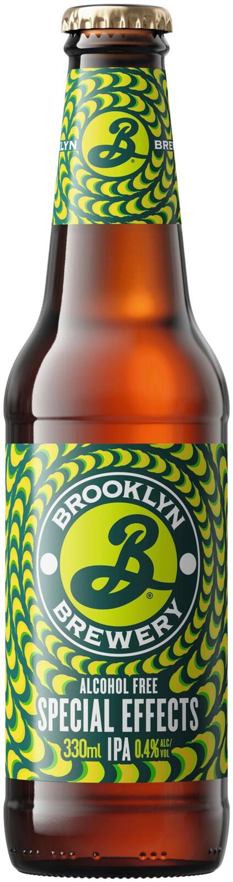 Brooklyn Special Effects IPA alkoholiton olut 0,4 % lasipullo 0,33 L