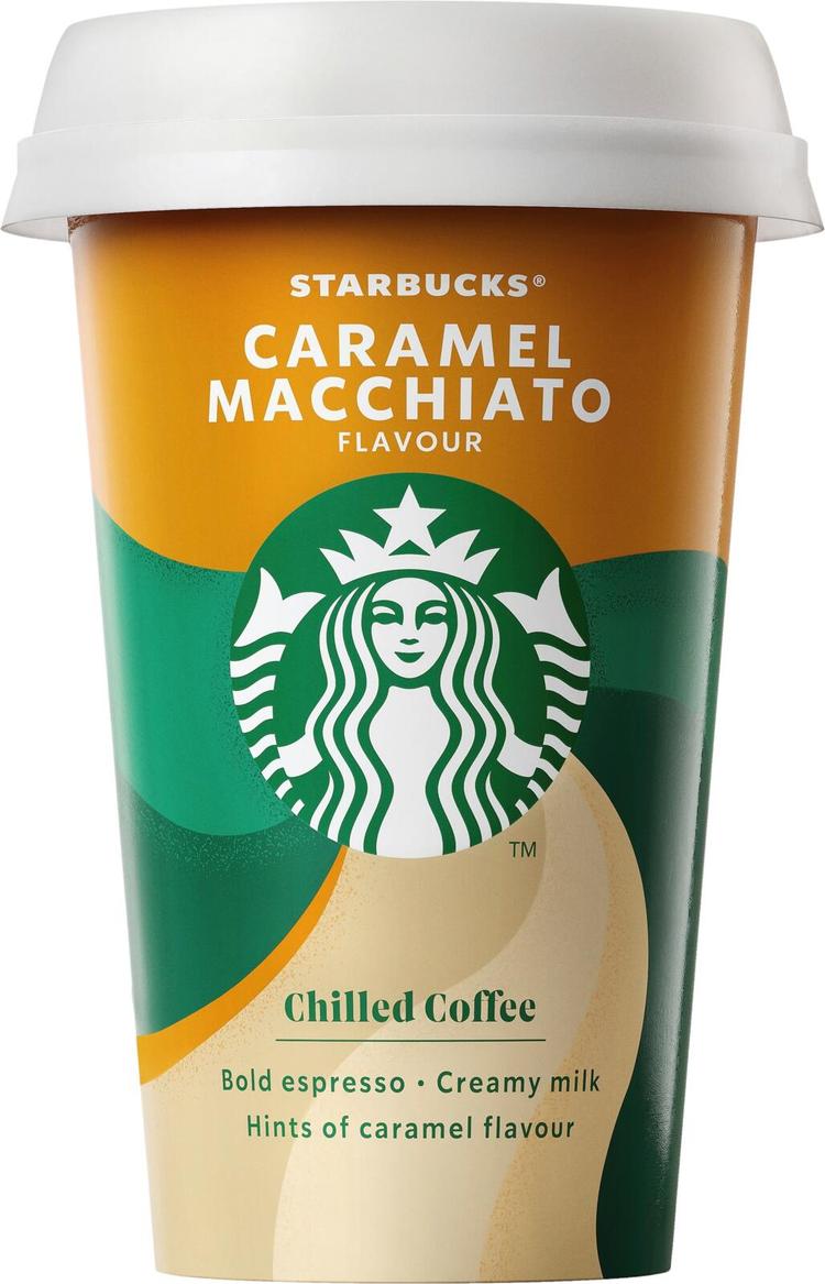 Starbucks 220 ml  Caramel Macchiato jääkahvi maitokahvijuoma