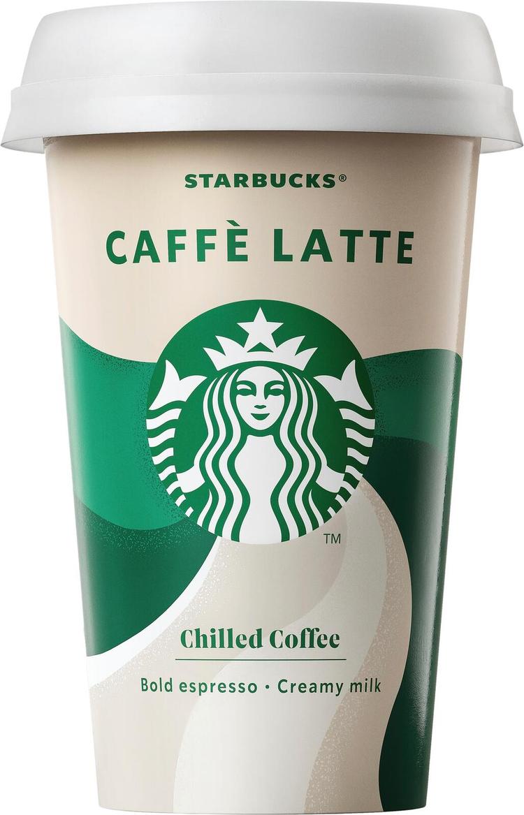 Starbucks Caffè Latte 220 ml jääkahvi maitojuoma