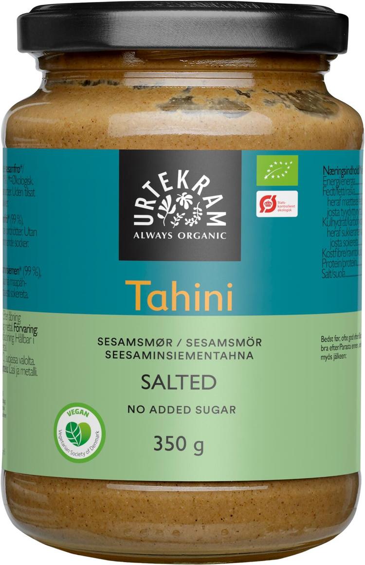 Urtekram Luomu  Suolattu Tahini seesaminsiementahna 350g