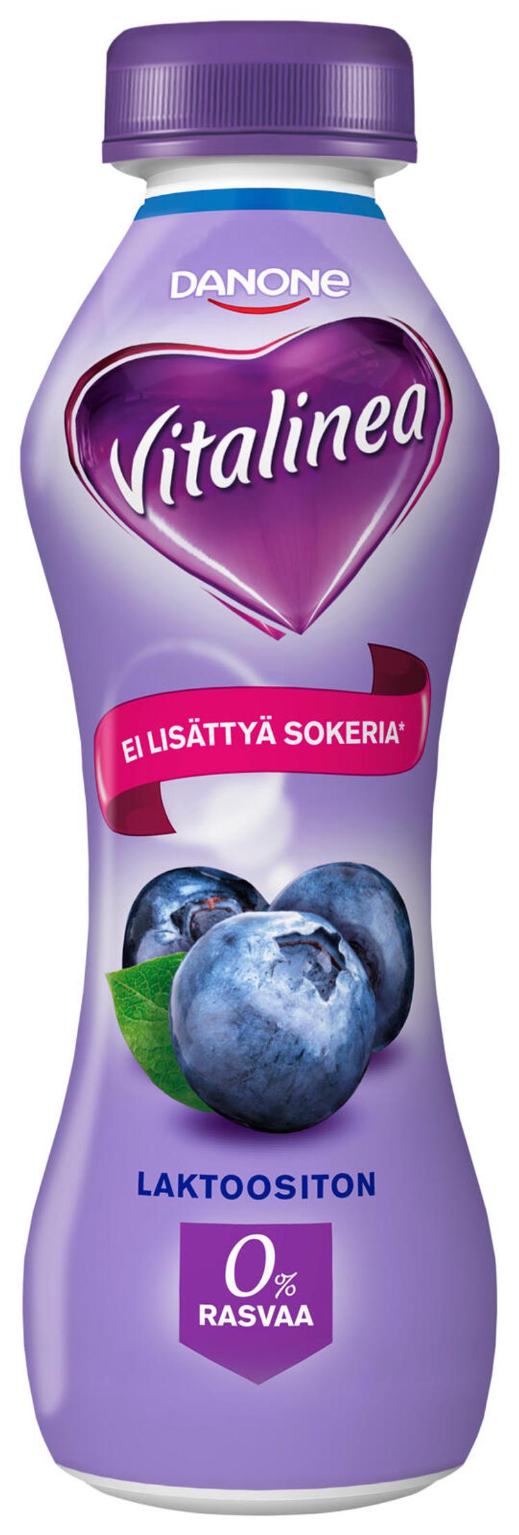 Danone Vitalinea mustikka juotava jogurtti 310g