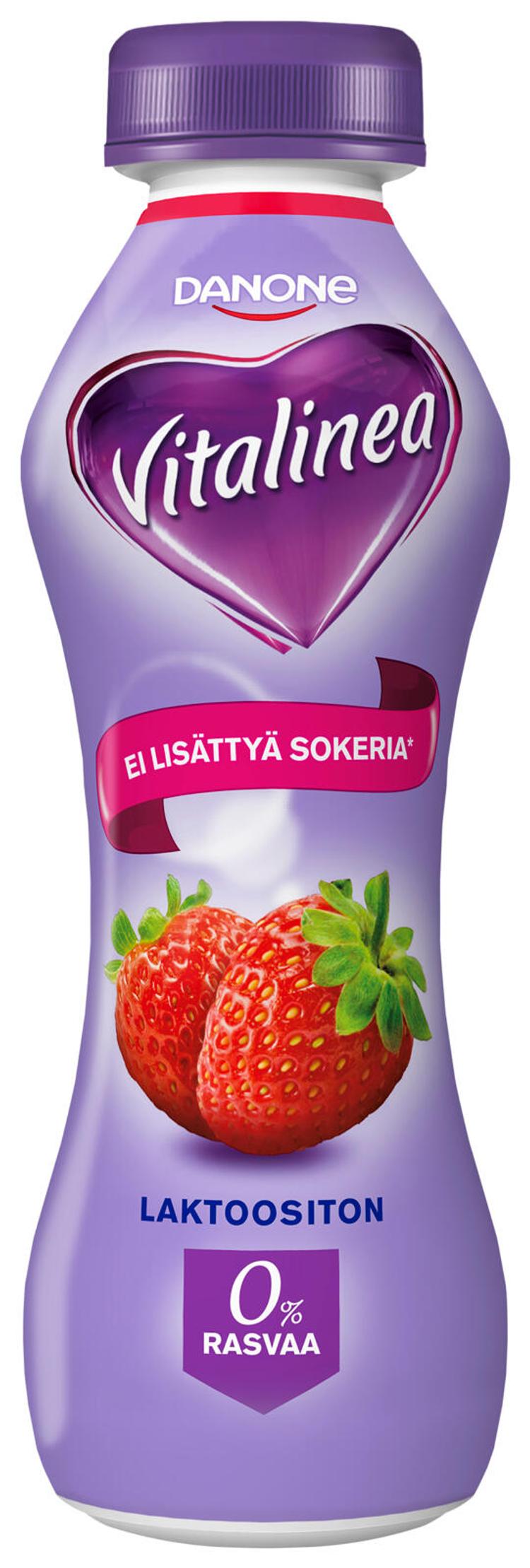 Danone Vitalinea mansikka juotava jogurtti 310g