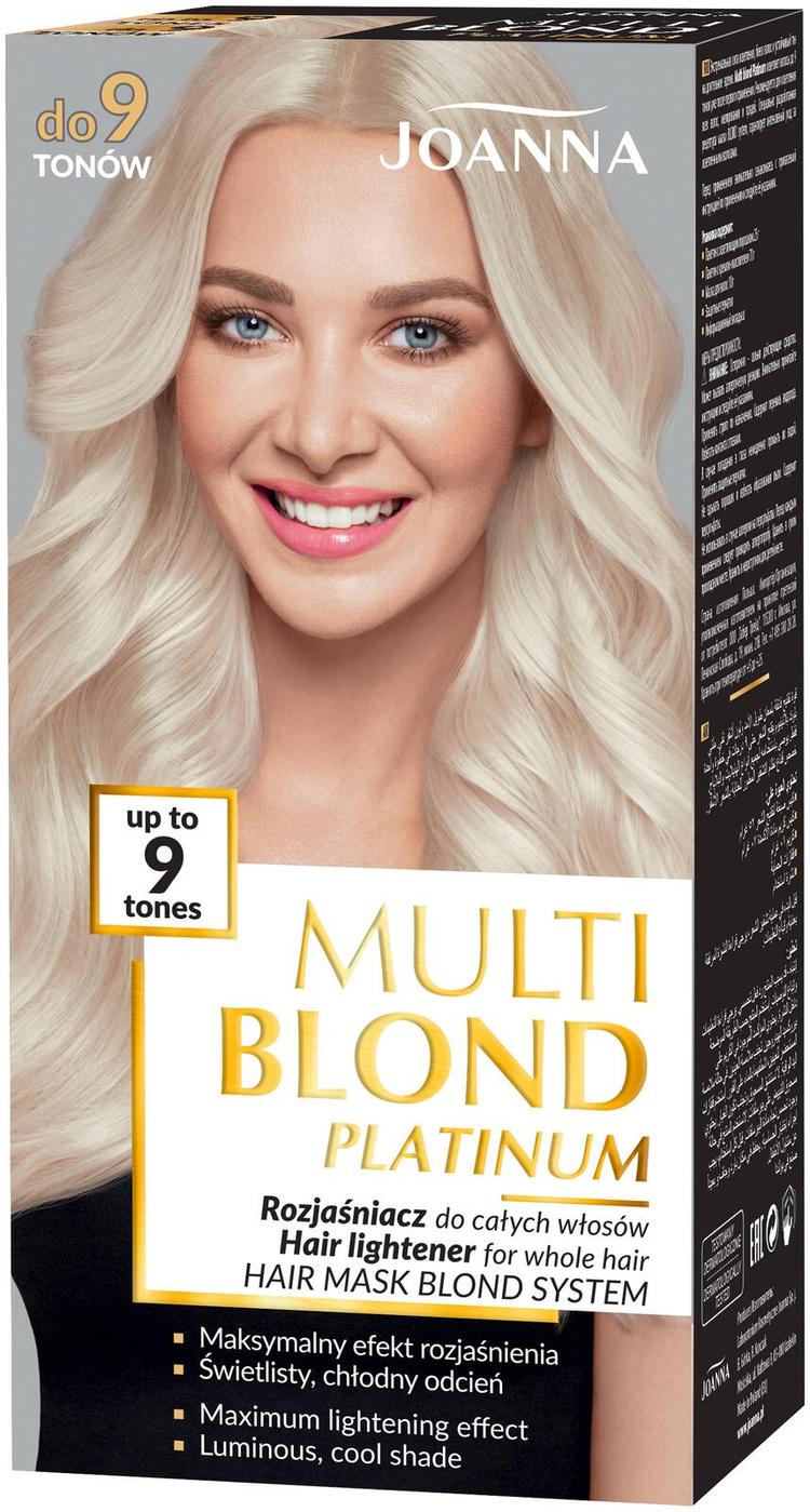 MULTI BLOND PLATINUM  up to 9 tones