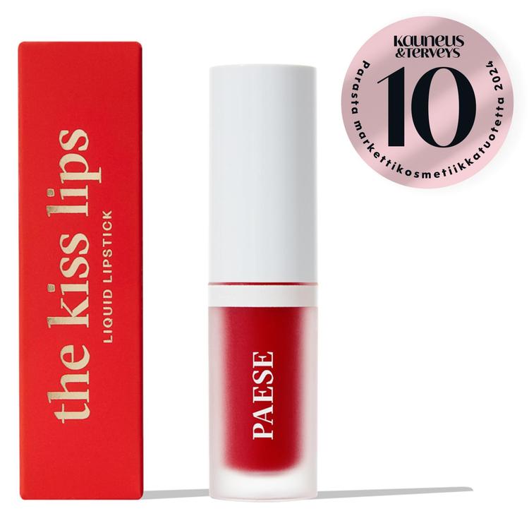 Paese The Kiss Lips huulipuna nestemäinen 06 classic red