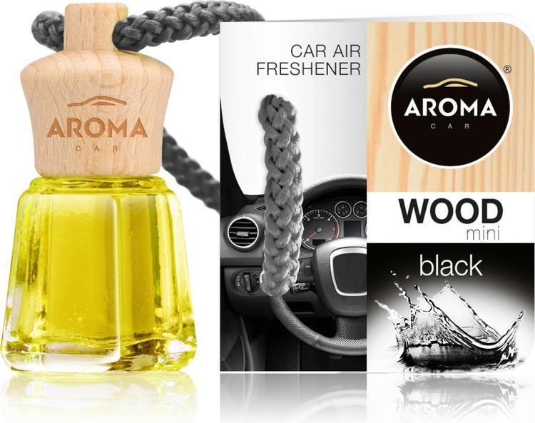 Aroma Ilmanraikastin Wood Black