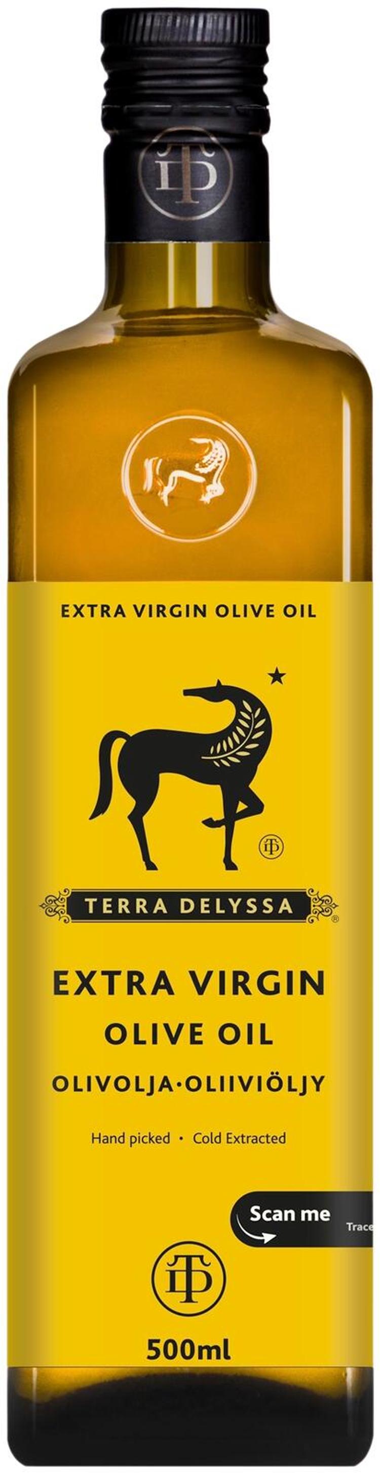 Terra Delyssa Ekstra-neitsytoliiviöljy 500ml