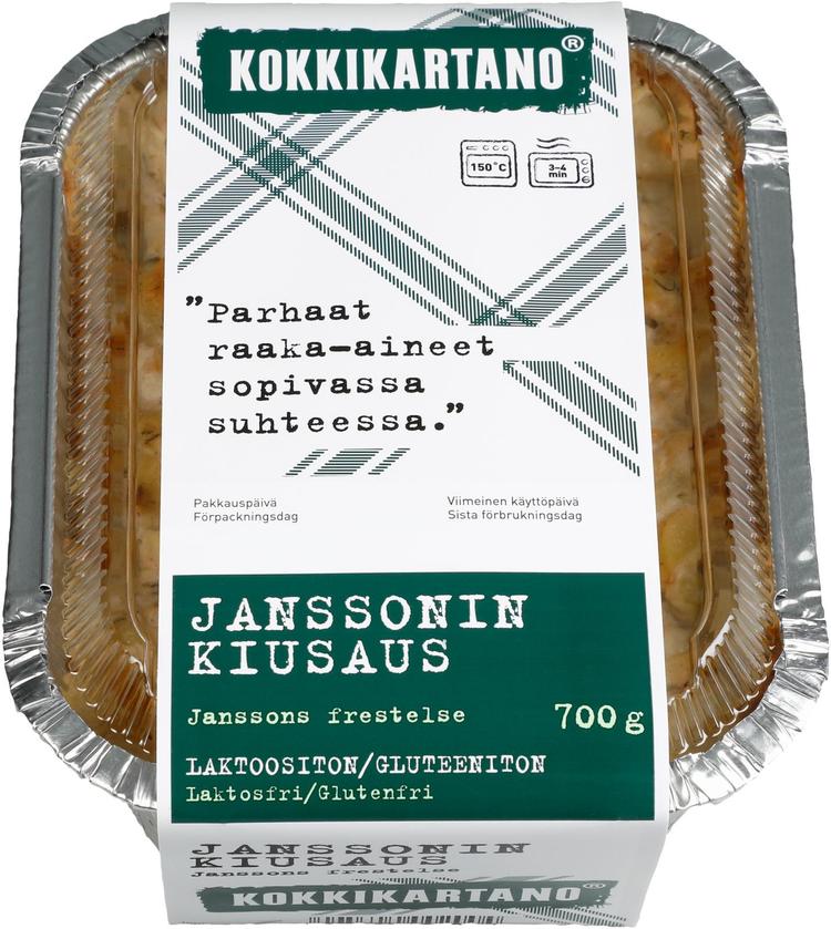 Kokkikartano Janssonin kiusaus 700g | S-kaupat ruoan verkkokauppa