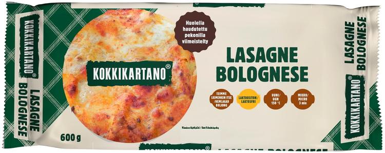 Kokkikartano Lasagne Bolognese 600g