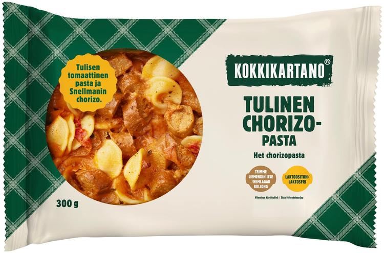 Kokkikartano Tulinen chorizopasta 300g