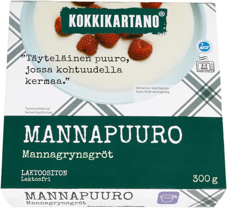 Kokkikartano Mannapuuro 300g