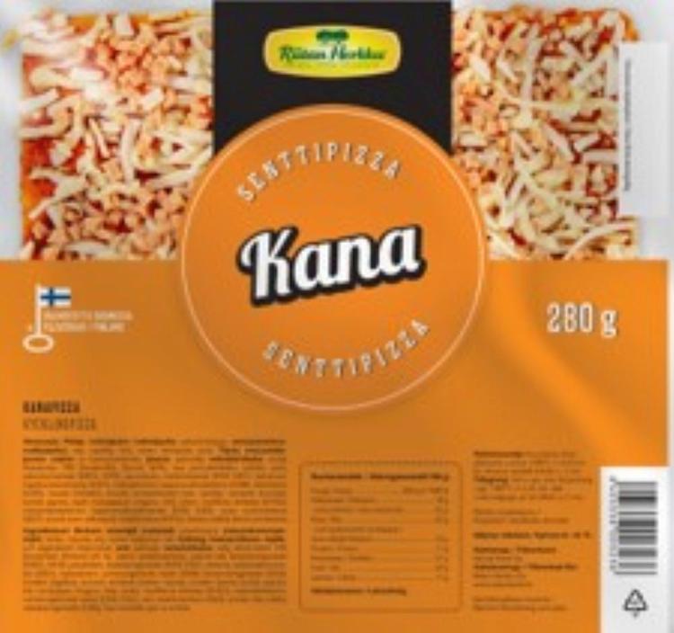 Riitan Herkku Senttipizza Kana 280g