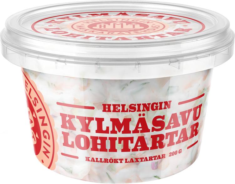 Helsingin Kylmäsavu Lohitartar 200g