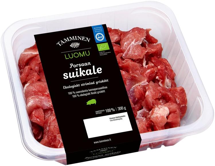 Tamminen luomuporsaan suikale 300g