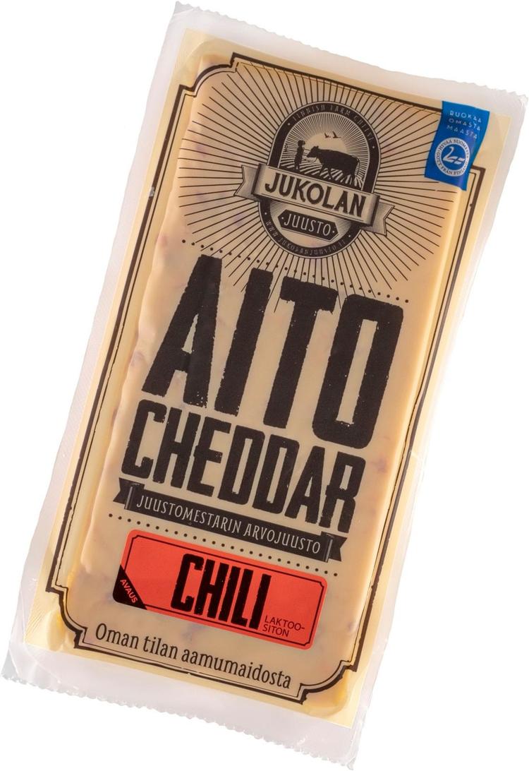 Jukolan Aito Cheddar Chili 160 g