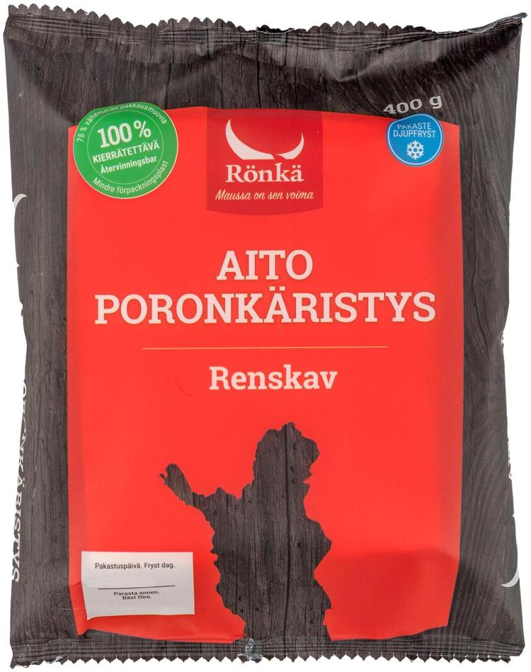 Rönkä Aito poronkäristys 400g pakaste