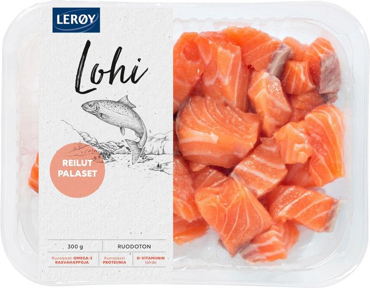 Lerøy 300g reilut lohipalaset