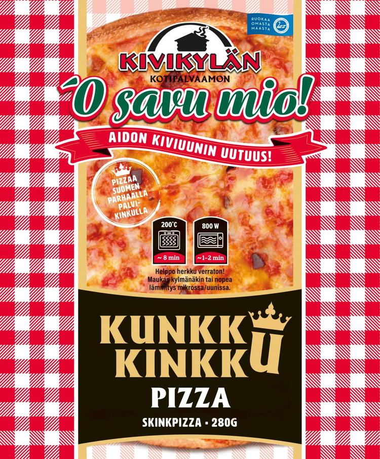 Kivikylän Kunkkukinkkupizza 280 g