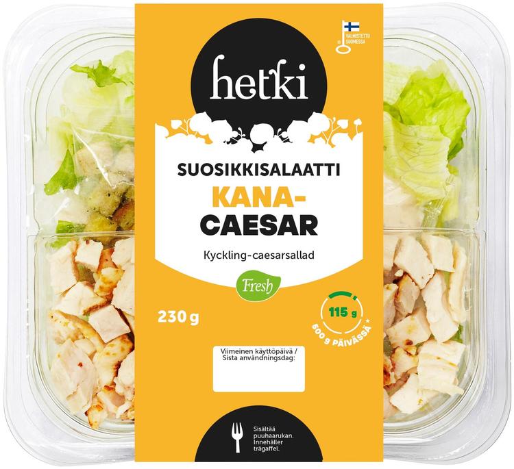 Fresh Hetki Suosikkisalaatti Kana-caesar 230 g