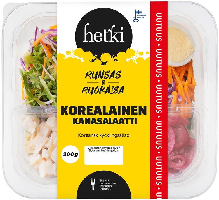 Fresh Hetki Ruokaisa Korealainen kanasalaatti 300 g