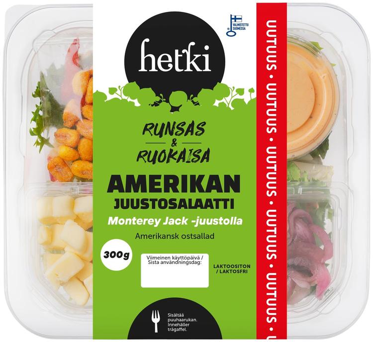 Fresh Hetki Ruokaisa Amerikan juustosalaatti 300g