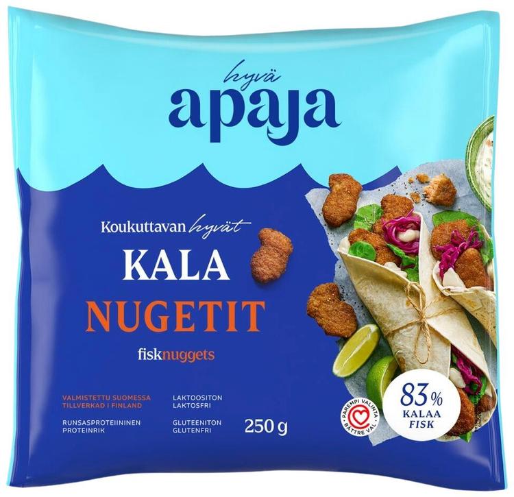 Hyvä Apaja Kalanugetit 250g