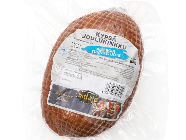 Vataja Joulukinkku kypsä allergiatunnus 1,5kg