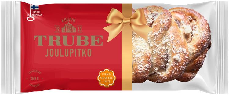 Trube Joulupitko 350 g piparkakkutäytteinen pullapitko