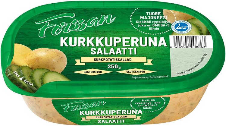 Forssan Kurkkuperunasalaatti 350g