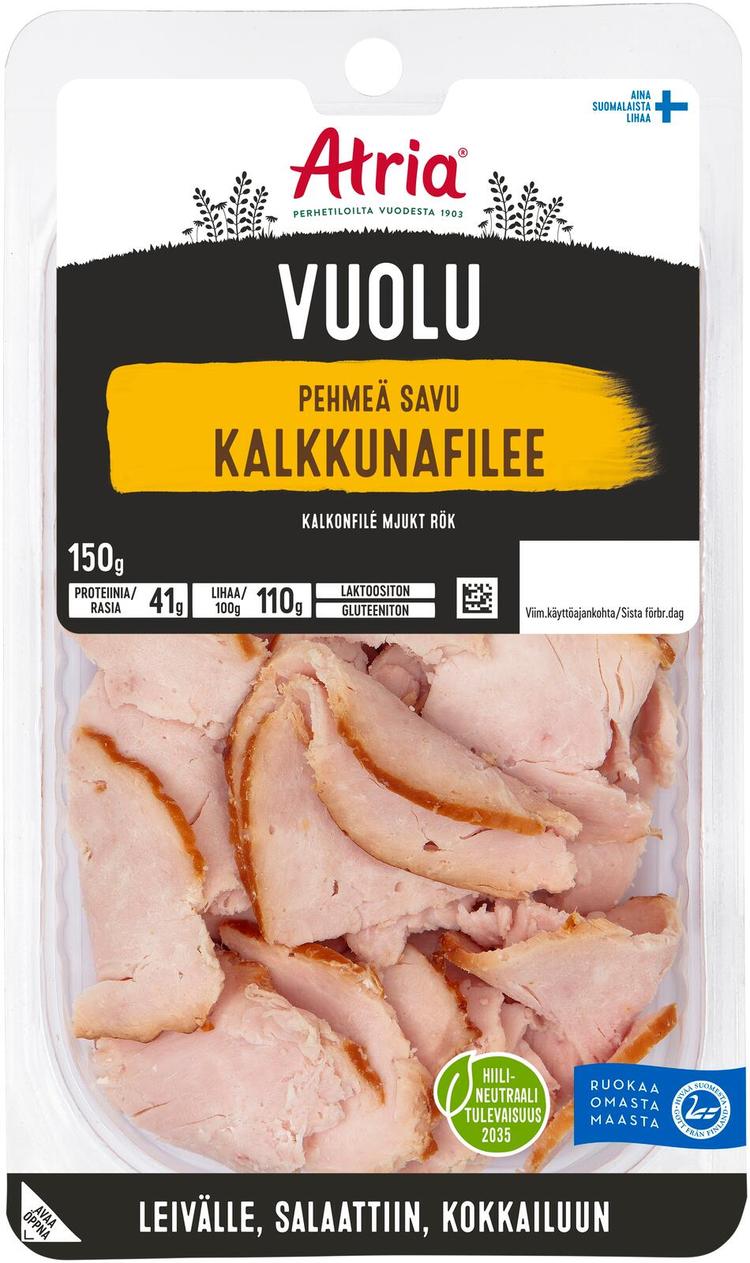 Atria Vuolu Kalkkunafilee Pehmeä Savu 150g