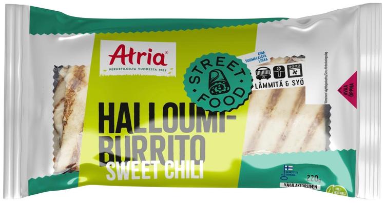 Atria Halloumiburrito Sweet Chili 220g