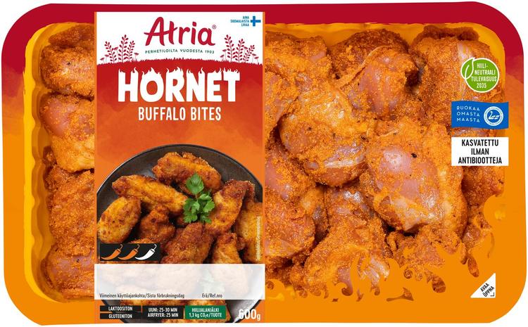 Atria Hornet Snacks Buffalo Bites 600g