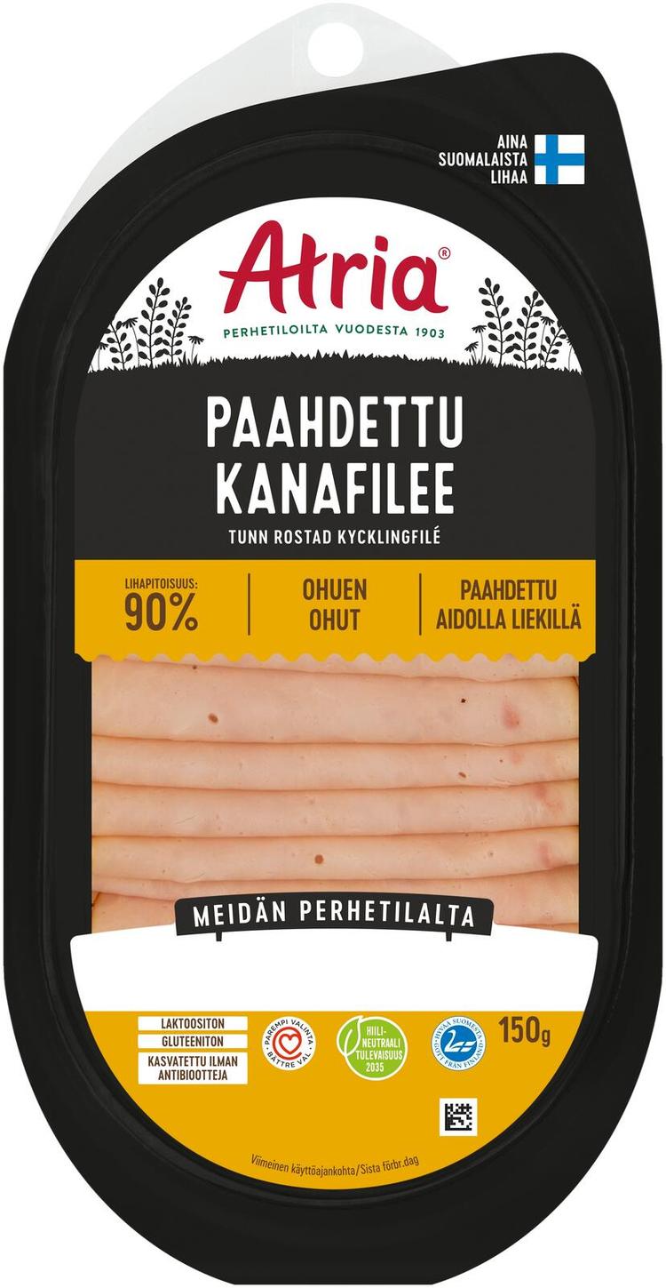 Atria Ohuen Ohut Paahdettu Kanafilee 150g