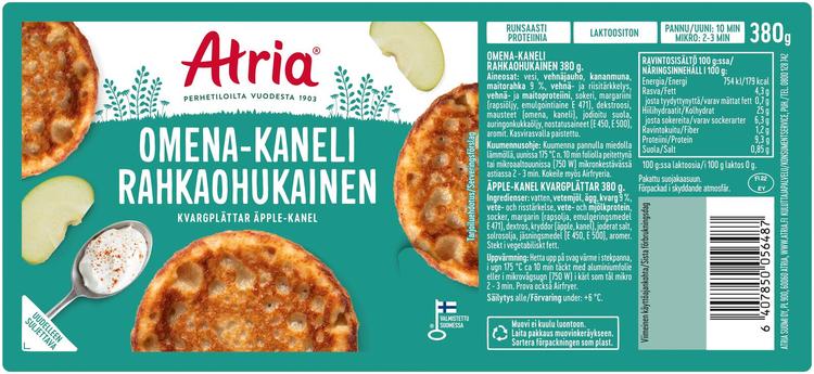 Atria Rahkaohukainen Omena-Kaneli 380g