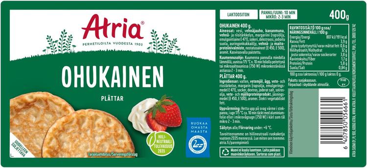 Atria Ohukainen 400g