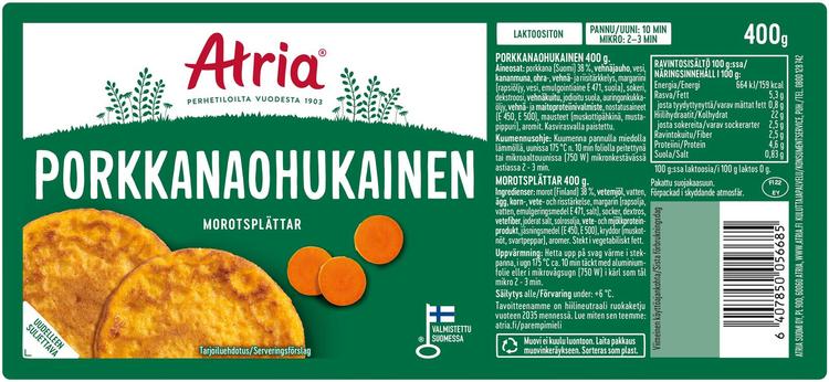 Atria Porkkanaohukainen 400g