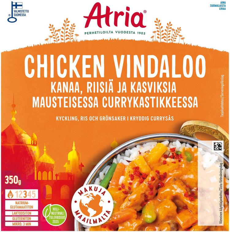 Atria Chicken Vindaloo 350g