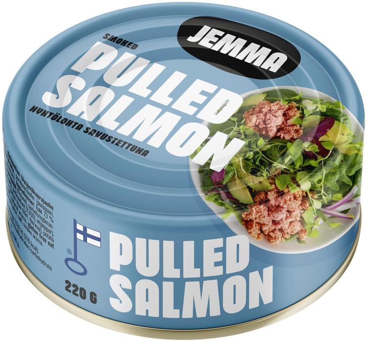 Pulled Salmon Naturel - Vastuullista nyhtölohta savustettuna