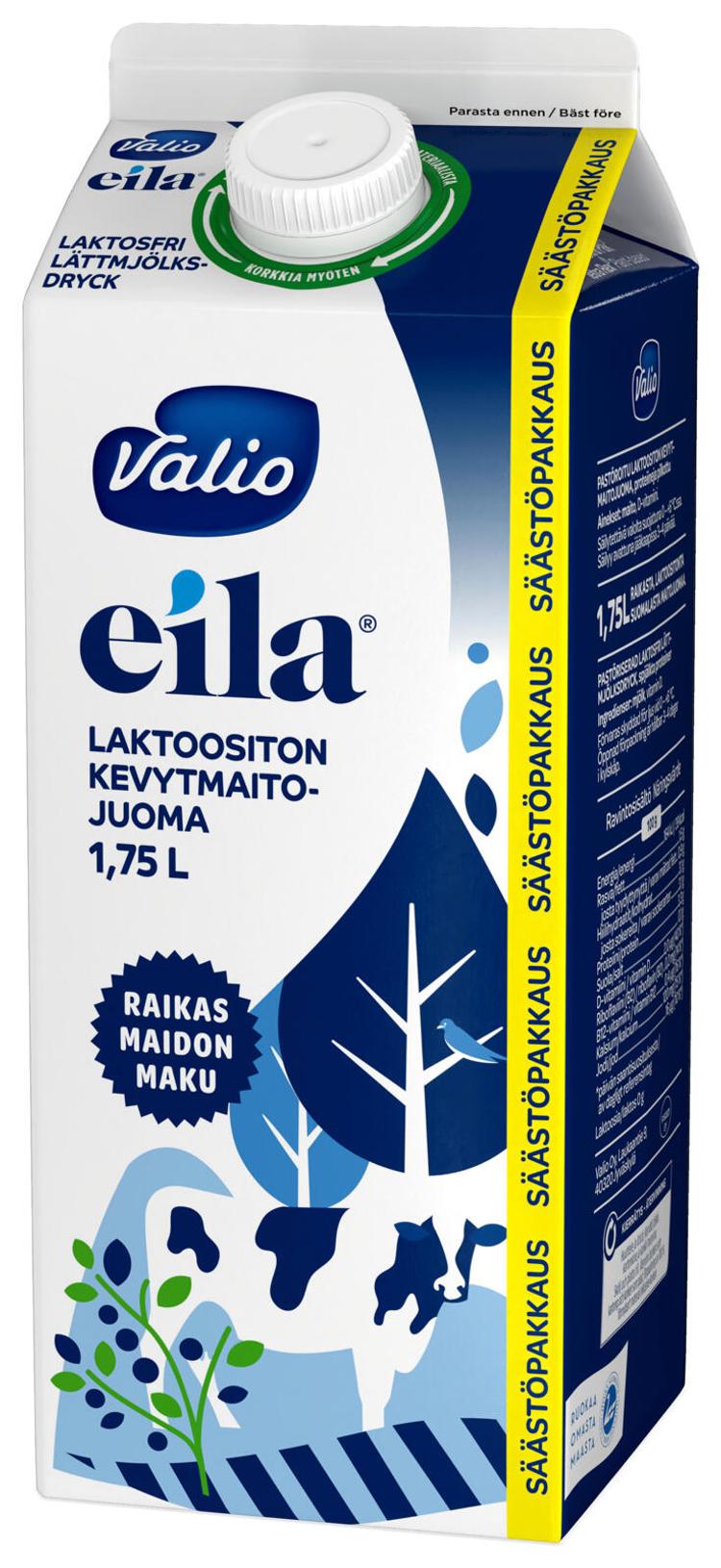 Valio Eila® kevytmaitojuoma 1,75 l laktoositon